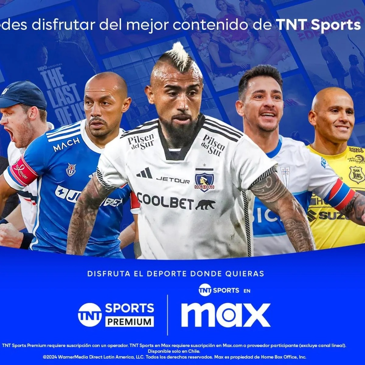 Portada de TNT Sports vía HBO Max – plan de streaming en Chile (Deportes)